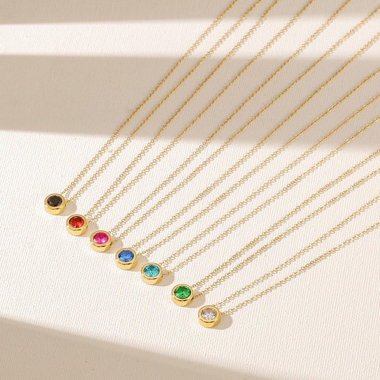 Rainbow Collection: Dazzling Charm Necklaces