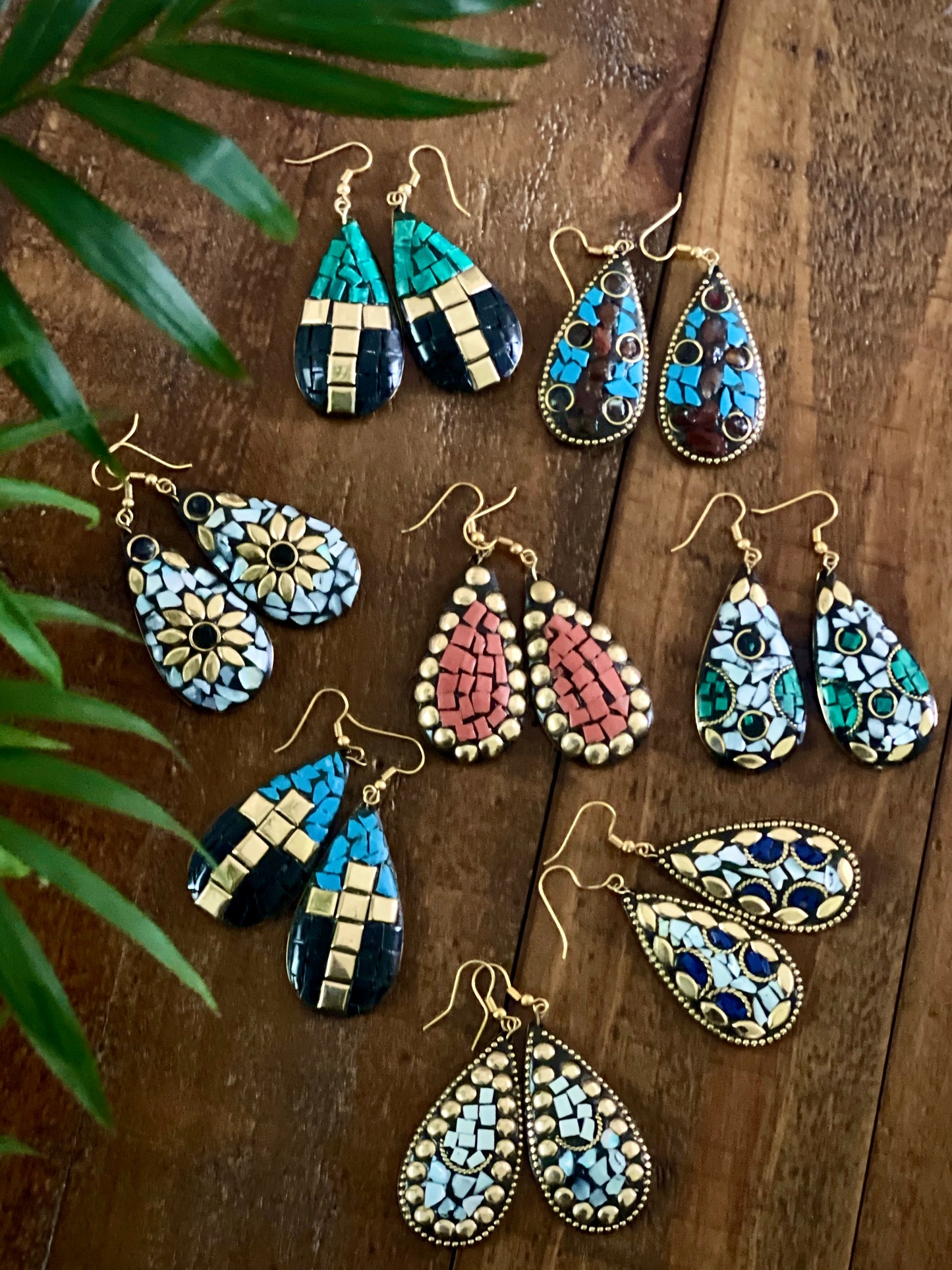 Handmade Mosaic Earrings