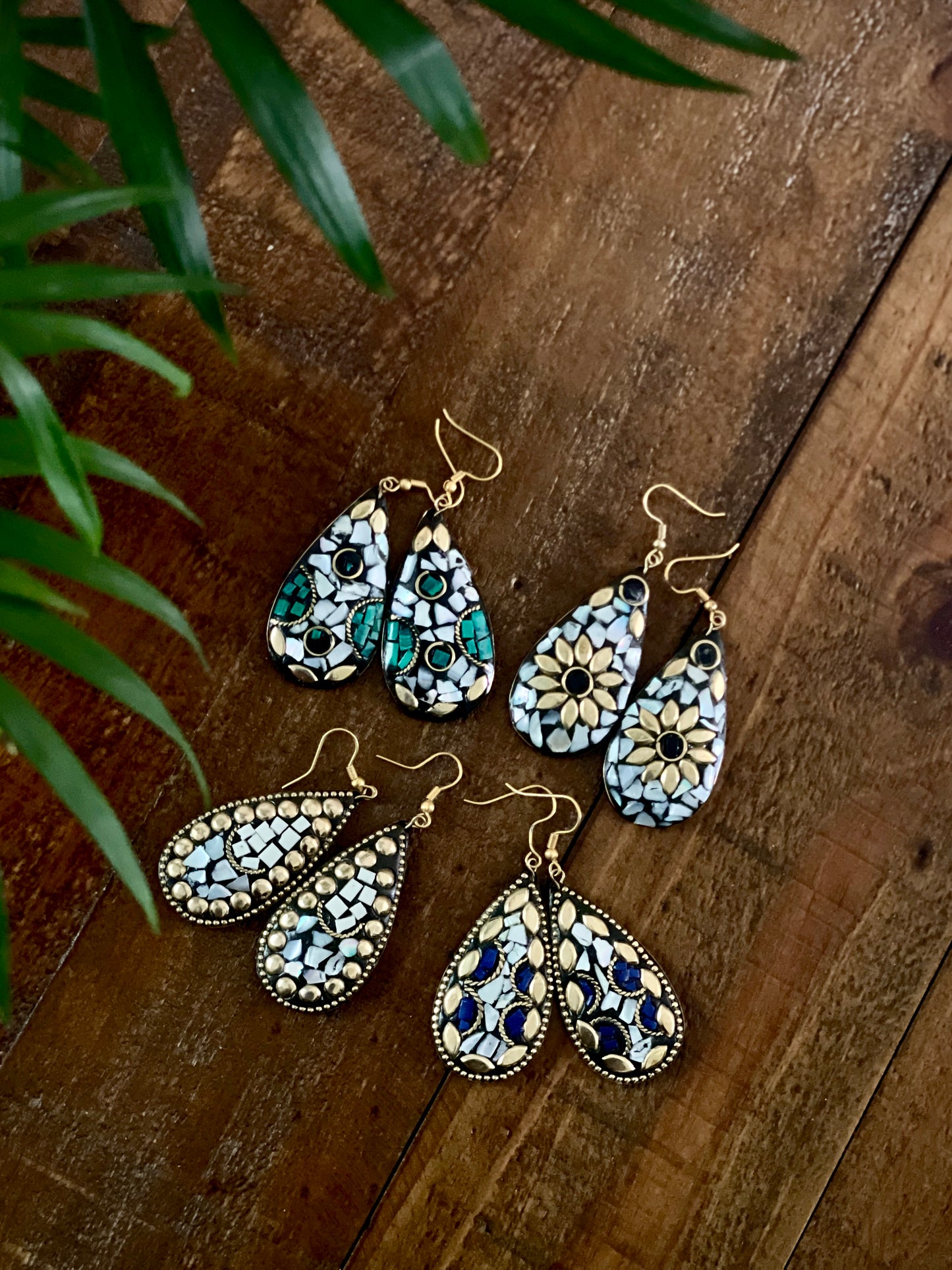 Handmade Mosaic Earrings