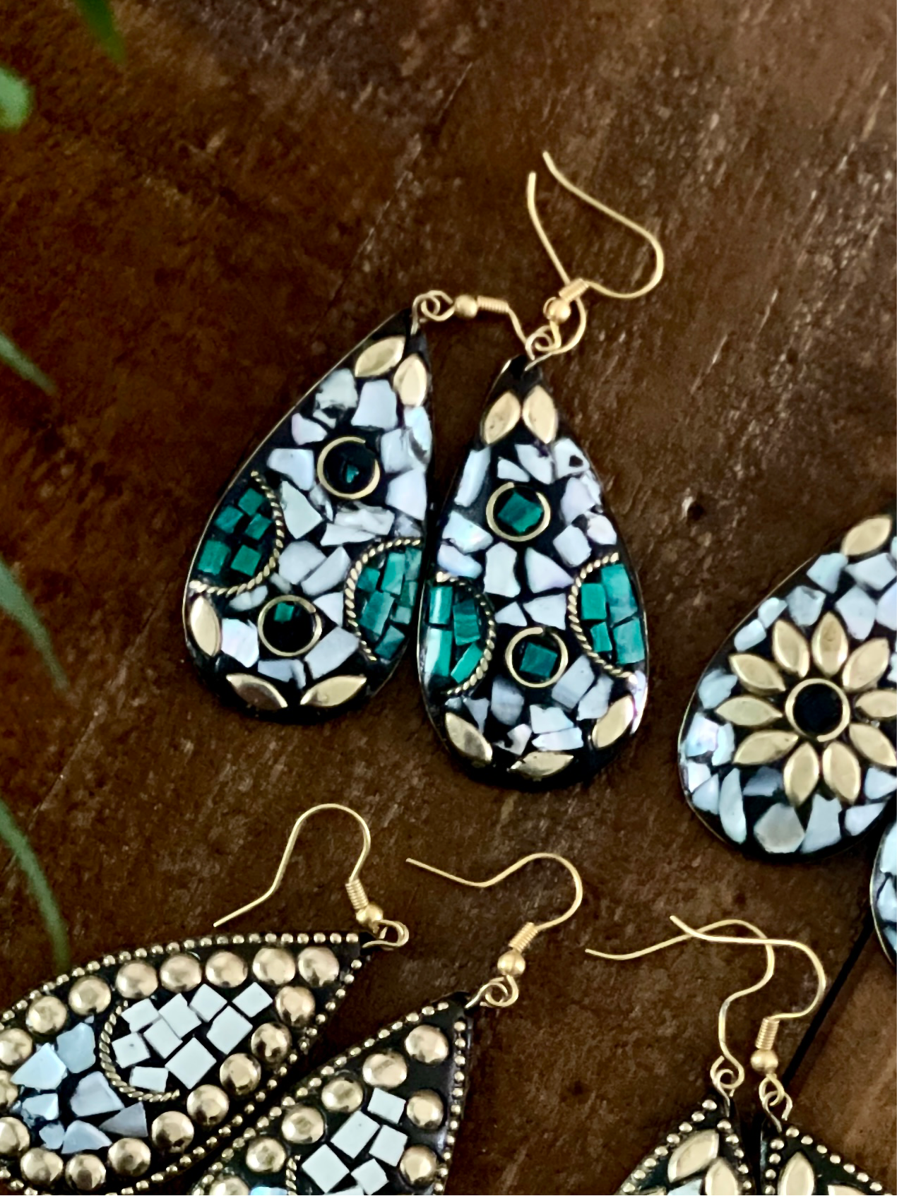 Handmade Mosaic Earrings