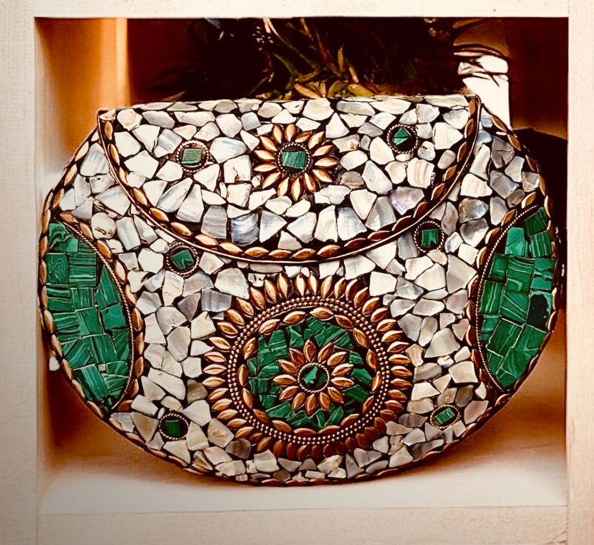 Handcrafted Elegance: Mosaic Tile Purses