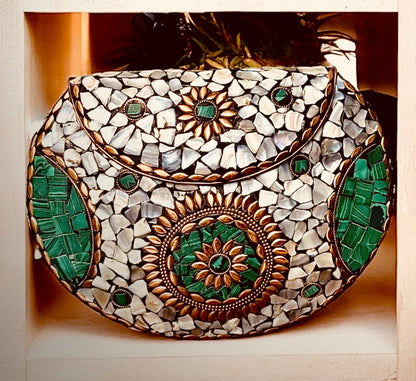 Handcrafted Elegance: Mosaic Tile Purses